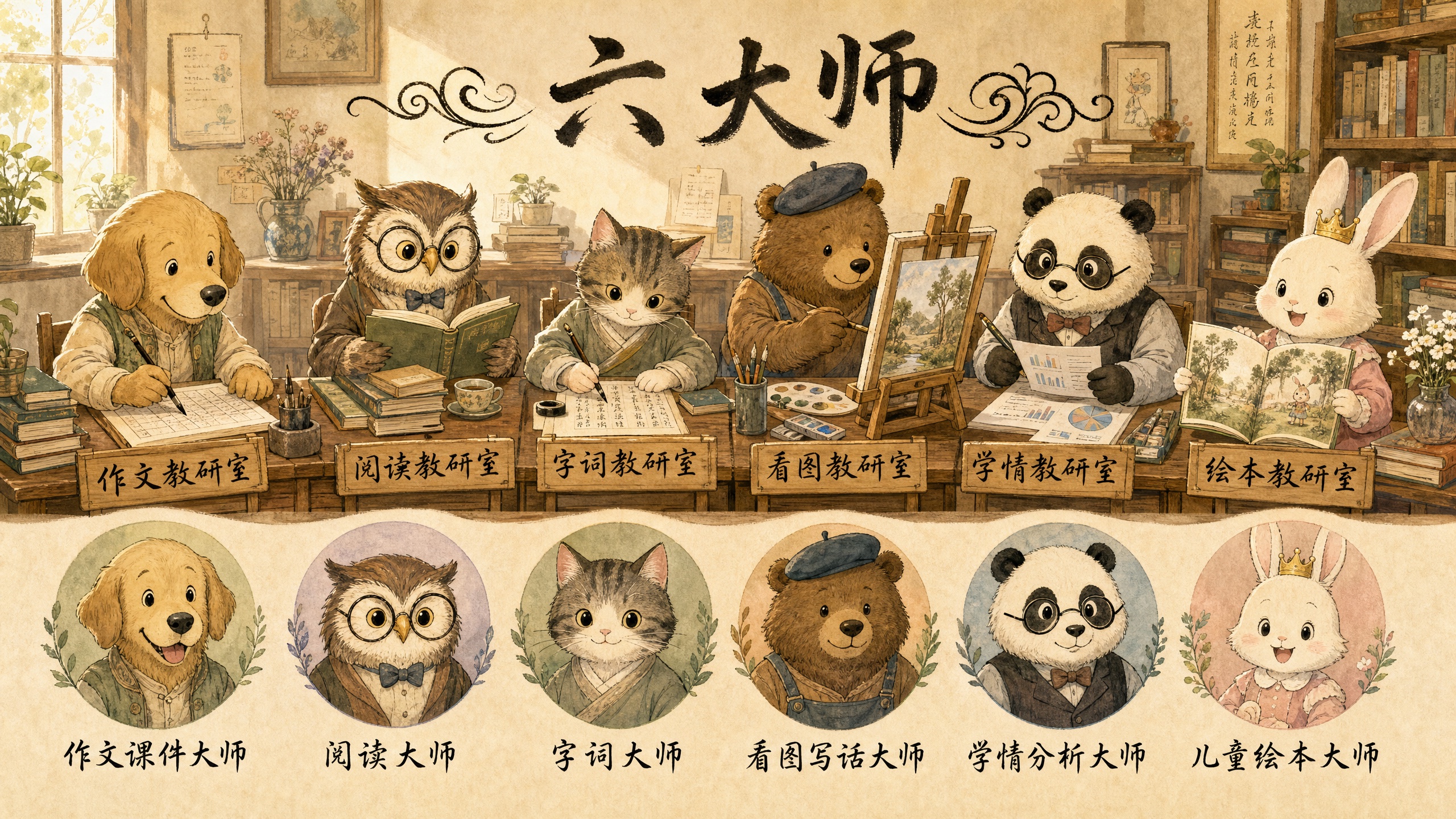 六大师